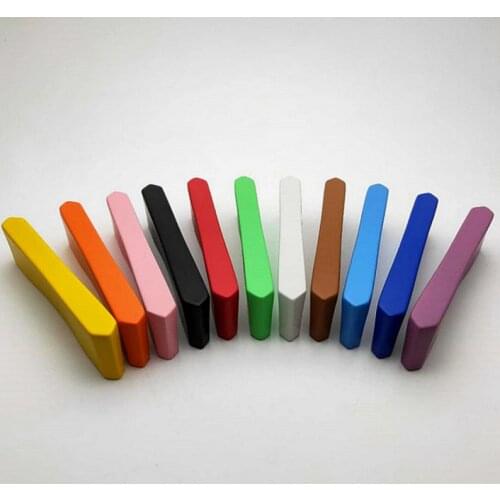 2.5'' 5'' Rainbow color Furniture Handles Zinc Alloy Cabinet Drawer Pulls Wardrobe Closet Pull Knobs Lovely Childrens Handle