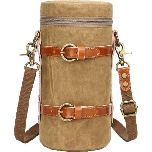 SLR camera storage bag waterproof canvas photography bag liner bag micro single digital lens barrel protective cover