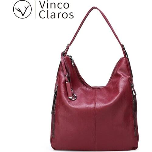 Large Capacity Casual Leather Underarm Shoulder Bag Vintage Purses and Handbags Luxury Designer Bags for Women 2020 Womens Bag