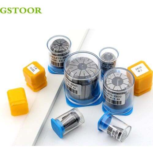 1PC ER8 1-5mm Precision spring collet chuck for CNC milling tool holder Engraving machine spindle motor