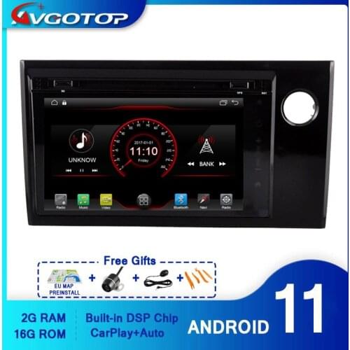 AVGOTOP Android 10 WINCE Bluetooth GPS Car Radio DVD Player for HONDA BRV 2G 16G MP3 MP4 Wifi Vehicle Multimedia