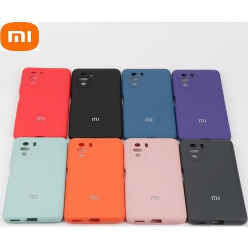 For Xiao mi Poco F3 Xiaomi 11 i Cover Case for Xiaomi Redmi K40 Pro Original Liquid Silicone Case