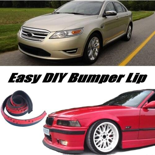 Bumper Lip Deflector Lips For Ford D3 Platform Front Spoiler Skirt For Car View Tuning / Body Kit / Strip