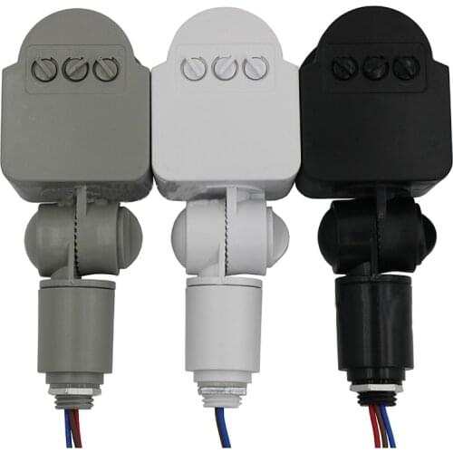 Motion Sensor 12V/220V PIR Infrared Automatic Movement Detector Outdoor Sensor Light Switch For Floor Light Lamp