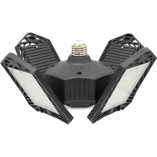 Garage Light, 200W 20000LM Led Shop Light, Deformable Led Ceiling Lights, 6500K Garage Ceiling Lights With 4 Panels