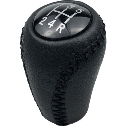 Car Styling Leather Gear Shift Knob For Mazda 3 BK BL 5 CR CW 6 II GH CX-7 ER MX-5 NC III 2005 2006 2007 2008 2009 2010 2011