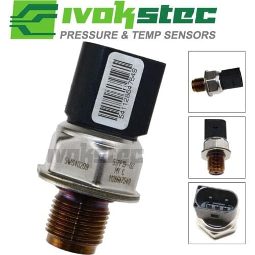 Original Conmon Rail Pressure Sensor Drucksensor For LAND RANGE ROVER DISCOVERY LR3 LR4 2.7 Diesel 5WS40209 55PP19-02 55PP1902