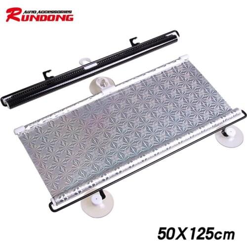 50*125cm dark dot stretching curtain with heat insulation and anti-ultraviolet stretching curtain for sun shield