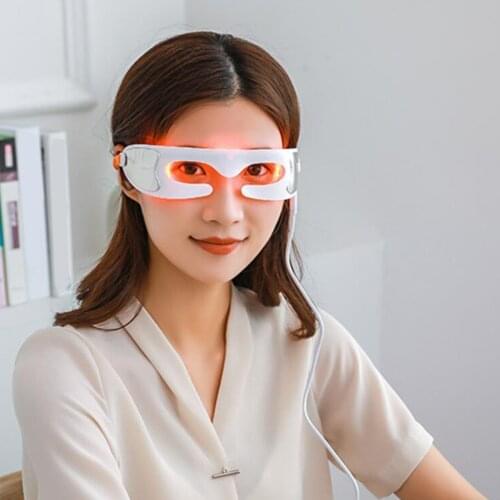 USB Electric Vibration Eye Care Massager Heated Fatigue Relieve Dry Eye Relief