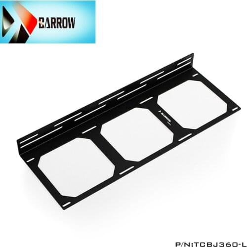 Barrow water cooler 240/360 radiator fan external mounting bracket heatsink gadget. copper radiator