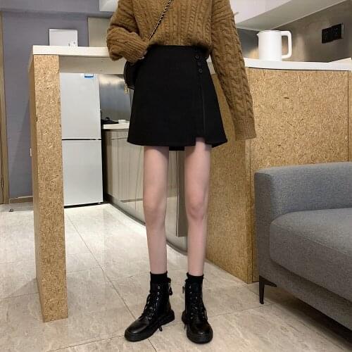 Spring Summer Korean Fashion New Mini Skirts High Waist Skirt Women Casual A-Line skirts