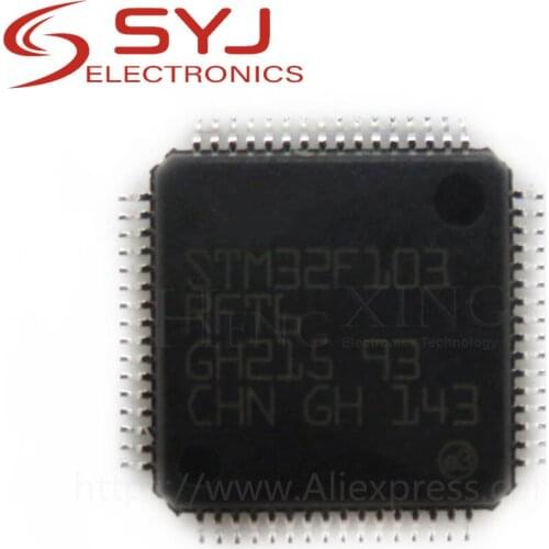1pcs/lot STM32F103RFT6 STM32F103RF 32F103RF STM32F103RGT6 STM32F103RG 32F103RG QFP-64 In Stock