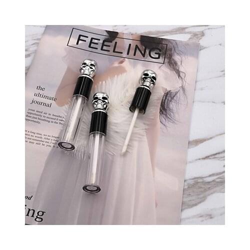 10/30/50pcs High Class 6ml Acrylic Lip Gloss Bottle Empty Cosmetic Lip Oil Refillable Tube Liquid Lipstick Storage Container