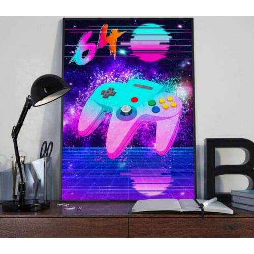 5D DIY Diamond Painting Video Gaming Poster Full Square&Round Embroidery Mosaic Cross Stitch Paint Home Decor Sale