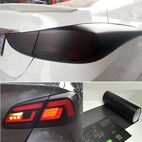 Car Black Headlight Taillight Fog Light Protection Film Head Lamp Vinyl Wrap Decals Automotive Exterior Parts 30*100CM