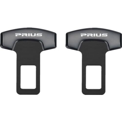 Car Styling For Toyota Prius Camry RAV4 Yaris Accessories Car Belt Buckles Car Seat Safty Belt Alarm Canceler Stopper 2PCS
