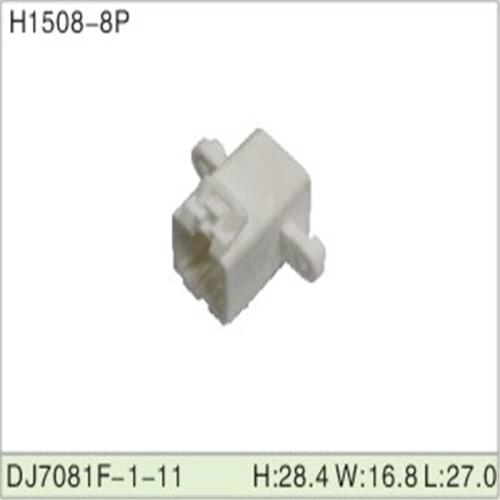 Free shipping 200pcs DJ7081F-1-11 8Pin 1mm AMP Car Electrical Wire Connectors for VW,BMW,Audi,Toyota,NISSAN AND other