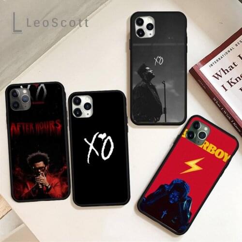 The Weeknd xo Phone Case for iPhone 11 12 pro XS MAX 8 7 6 6S Plus X 5S SE 2020 XR