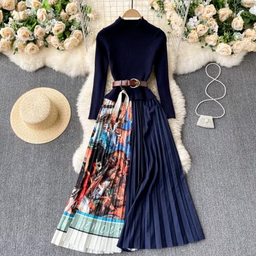 LY VAREY LIN Fashionable Knitted Dresses