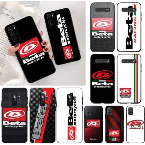 Beta Logo Motorcycle Phone Cases For Samsung Galaxy S21 Plus Ultra S20 FE M11 S8 S9 plus S10 5G lite 2020