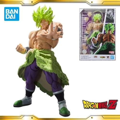 Original Bandai Dragon Ball Z Shfiguarts Super Saiyan Broli Action Model Toy Collection Anime Figure Toys for Kids