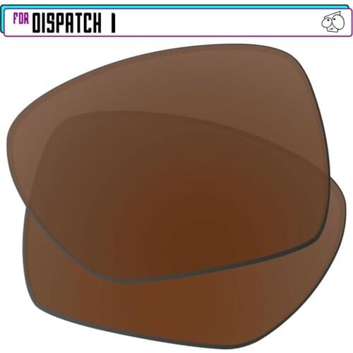 EZReplace Polarized Replacement Lenses for - Oakley Dispatch 1 Sunglasses - Brown