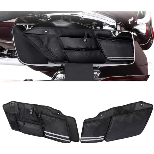 Saddlebag Side Bags Organizers 2 Packs for Touring Street Touring Road Electra CVO FLHR FLHRXS FLTRU 2016-2019 2015-2020