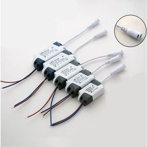 LED Driver AC 110V 220V To DC 12V 24V Lighting Transformer LED Panel Lamp Power Supply Unit Adapter 3W 4-7W 8-12W 13-18W 18-24W