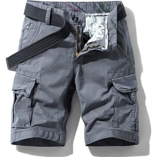 YIKUO Men's Denim Shorts
