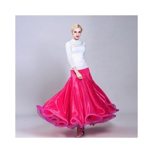 Ballroom dance skirt dance top tango dance costumes flamenco skirt Waltz dance dress Spanish dance clothes Dress for dancing