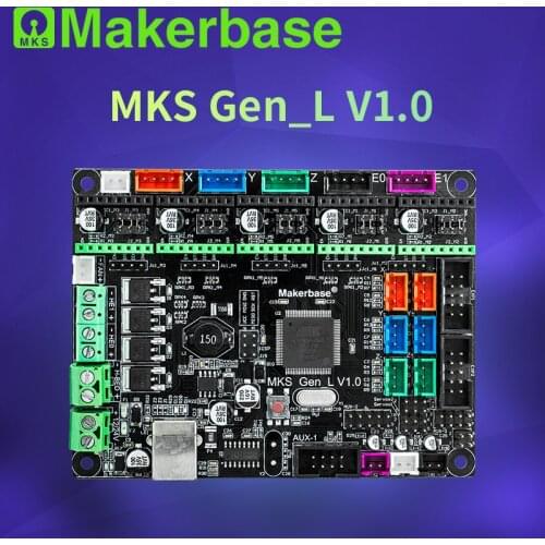 Makerbase MKS Gen_L V1.0 3D Printer Parts Control Board compatible with Ramps1.4/Mega2560 Gen L