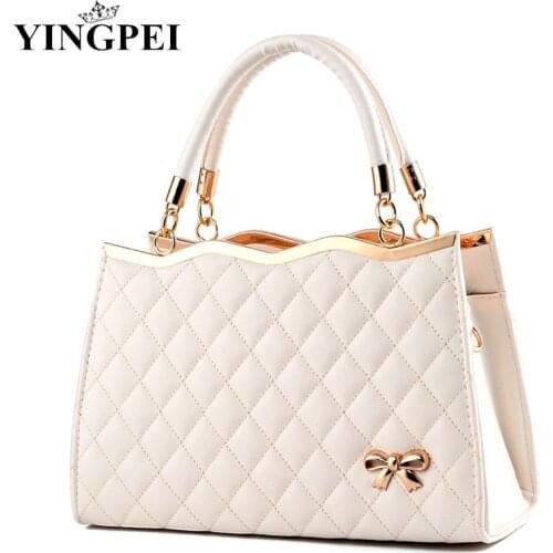 Women Messenger Bags Ladies Tote Small shoulder bag woman brand leather handbag fashion bag with scarf lock designer bolsas