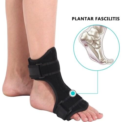 1pcs Adjustable Foot Orthosis Plantar Fasciitis Dorsal Splint Brace Stabilizer Pain Relief Bone Care Ankle Support Protection js