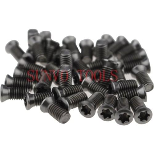 10pcs/set CNC Tools cutter blade cutter blade cutter plum screw M1.6 1.8 2.2 2.5 3 3.5 4 5 6