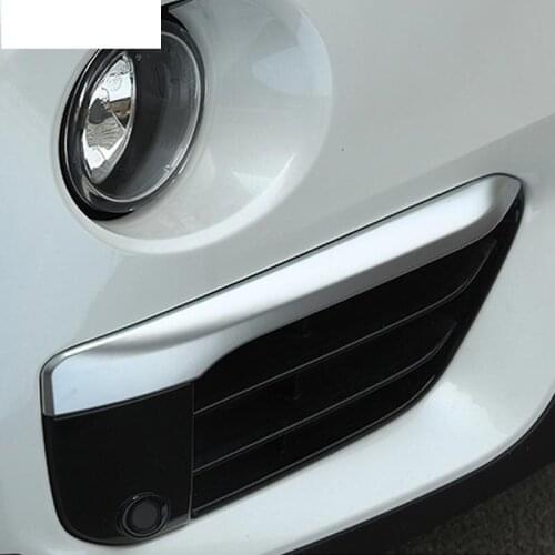 2pcs Fit for BMW X1 F48 2016 2017 2018 2019 Front head Fog Lamp Cover Trim Molding Car Accessories Styling New Arrivals