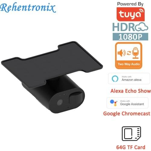 1080P Waterproof Outdoor Rechargeable Battery Solar CCTV Security WiFi Camera Tuya Powered works with Alexa Google Voice Control