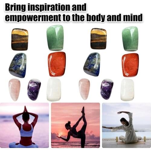 7pcs Natural Crystal Stones Ornament Colorful Healing Energy Quartz Ore for DIY Aquarium Home Crafts Decoration