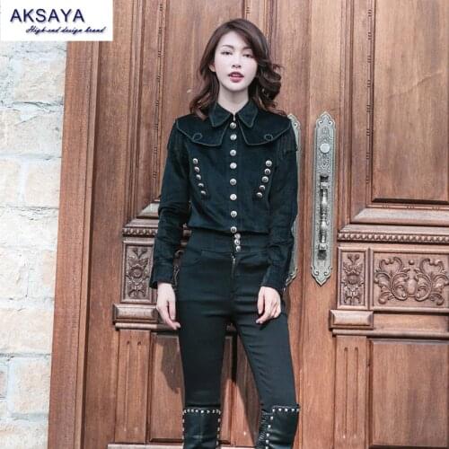 AKSAYA MATI Black Blouses