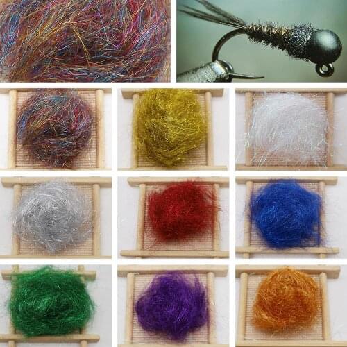 Angler Dream Ice Dubbing Fly Tying Kanboro Synthetic Fly Fishing Tying Materials Fly Tying Materials Kit