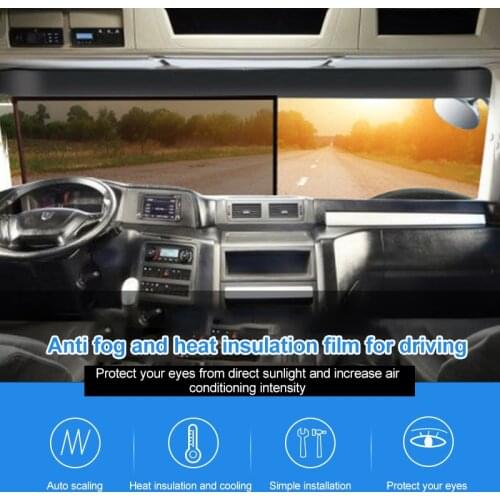 Anti-Uv Voorruit Zonnescherm Cover Automatische Intrekbare Zonwering Zon Bescherming Voor Auto Voorruit Voorruit Zonnescherm