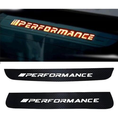 M Power Performance Car High Mount Stop Brake Light Lamp Sticker For BMW E36 E46 E90 E91 E92 E93 G20 G28 E60 E39 M3 M4 E53 G30