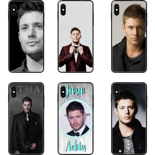 Tv Series Supernatural Jensen Ackles For Redmi 3S 4X 4A 5 5A 6 6A 7 7A 8 8A 8T 9 9A K20 K30 S2 Y2 Pro Plus Ultra Tpu Black Soft