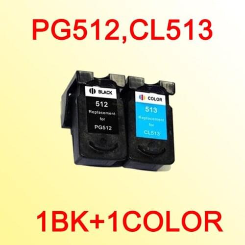 PG512 CL513 INK cartridge compatible for CANON PG-512 CL-513 PG512XL CL513XL PIXMA MP240/MP250/MP270/MP272/MP280/MP480
