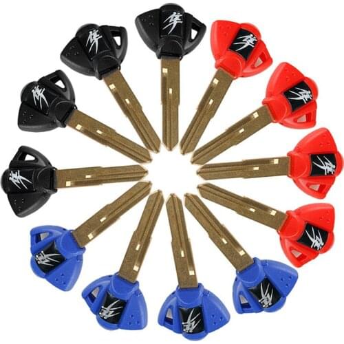 50pcs Motorcycle Uncut Blank Keys for Suzuki Hayabusa GSXR1300 GSXR1000 GSXR750 GSXR600 Accessories GSX R1300 R1000 R750 R600
