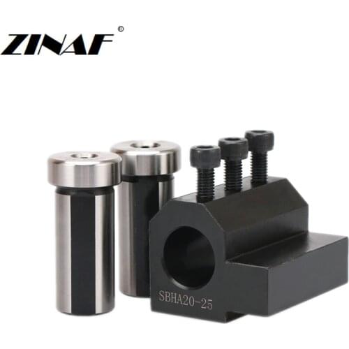 SBHA20-16 SBHA20-20 SBHA20-25 SBHA25-20 SBHA25-25 D20/D25/D32 Auxiliary tool holder Mechanical Lathe tool sleeve tools holder