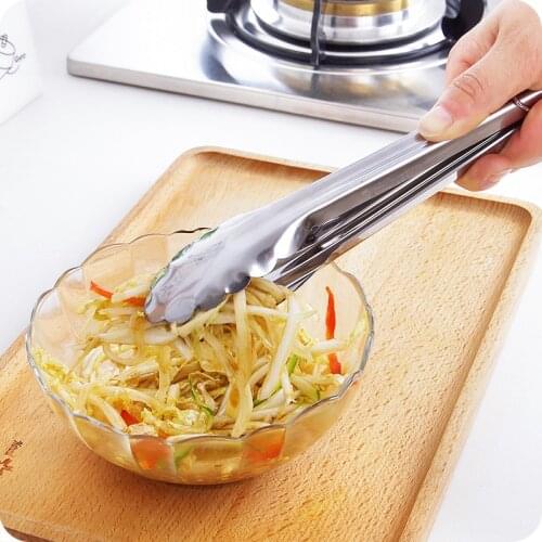 Food clip bread clip household stainless steel clip kitchen clip DIY barbecue clip barbecue clip baking utensils