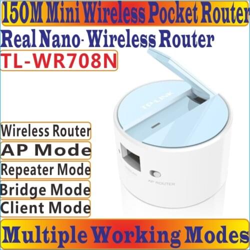 [Chinese Firmware] TP-LINK Portable Wireless Wifi Repeater Network Router Mini AP Router Range Expander, With RJ45 Port WAN/LAN
