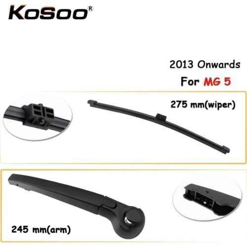 KOSOO Auto Rear Car Wiper Blade For MG 5,275mm 2013 Onwards Rear Window Windshield Wiper Blades Arm,Car Accessories Styling