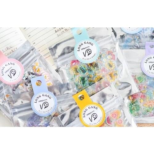 Creative sticker bag Organizer Calendar Diary Book Planner Scrapbook Decoration Diary Sticker papeleria