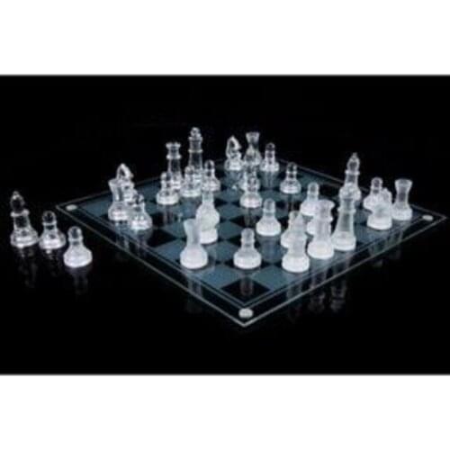 Chess Glass Chess set (25 Cm X 25 Cm)